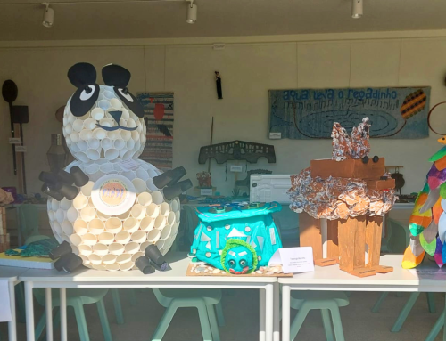 Exposição Itinerante “Arte com Lixo” na Quinta Pedagógica de Braga